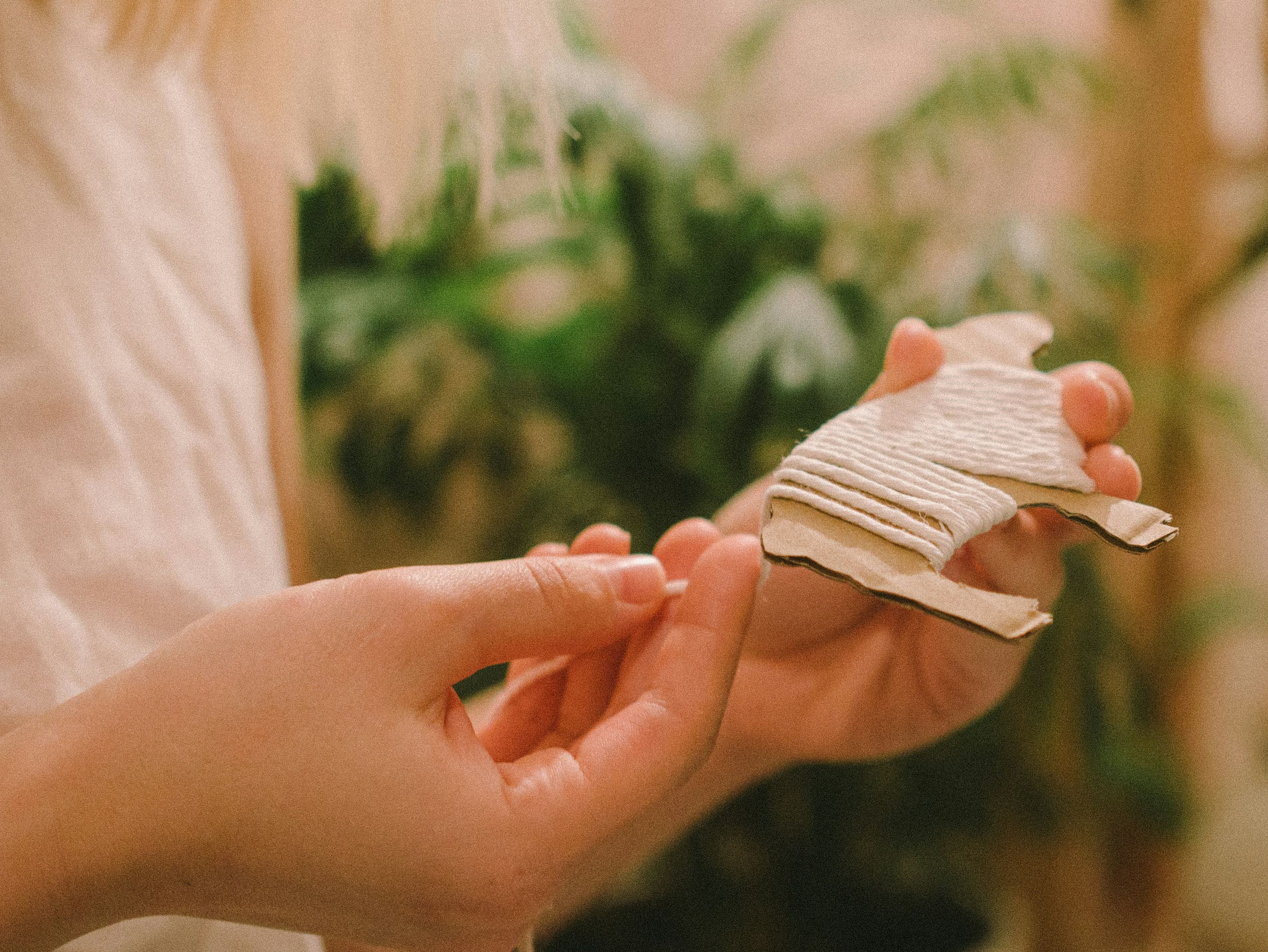 Håndarbejde i Kreativt værksted i Margrethekirken